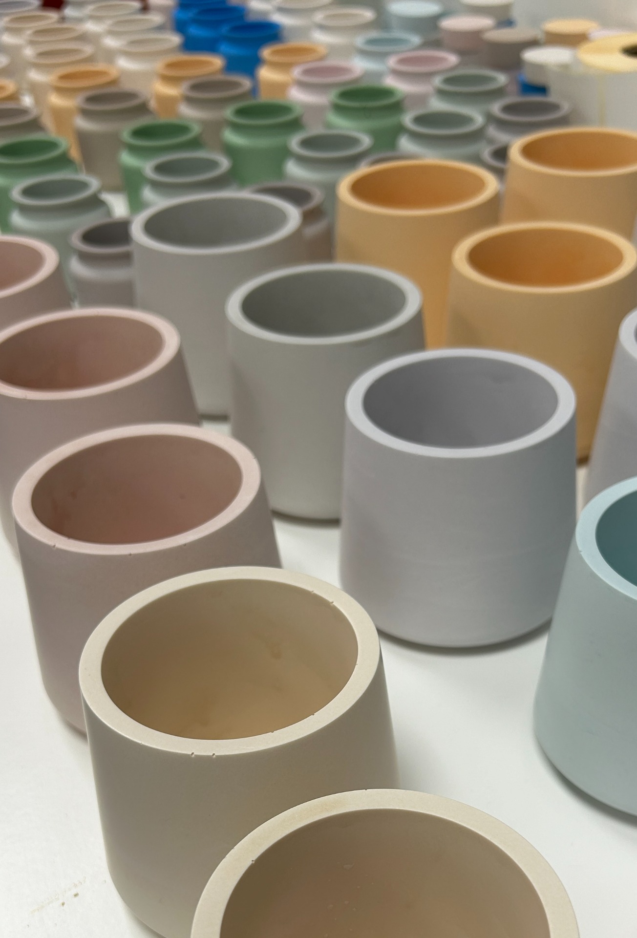 Tournée du moment bougies Jesmonite